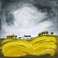 Golden Fields. A Limited Edition Giclée Print by Anya Simmons.