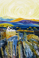 Hawkshead Farm. A Limited Edition Giclée Print by Anya Simmons.