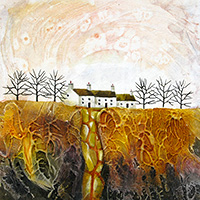Root Valley Farm. An Open Edtion Print by Anya Simmons.