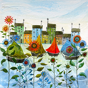 Homeward Bound 6-Great Places. An open edition print by Anya Simmons.