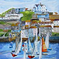 Salcombe Regatta by Anya Simmons