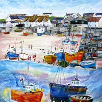 Sennen Cove, Cornwall by Anya Simmons